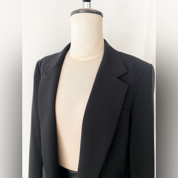 DKNY Women's One-Button Oversized Blazer, Size 12 - Picture 4 of 10